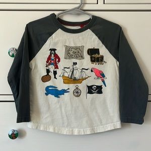 Mini Boden Pirate Shirt 2-3y